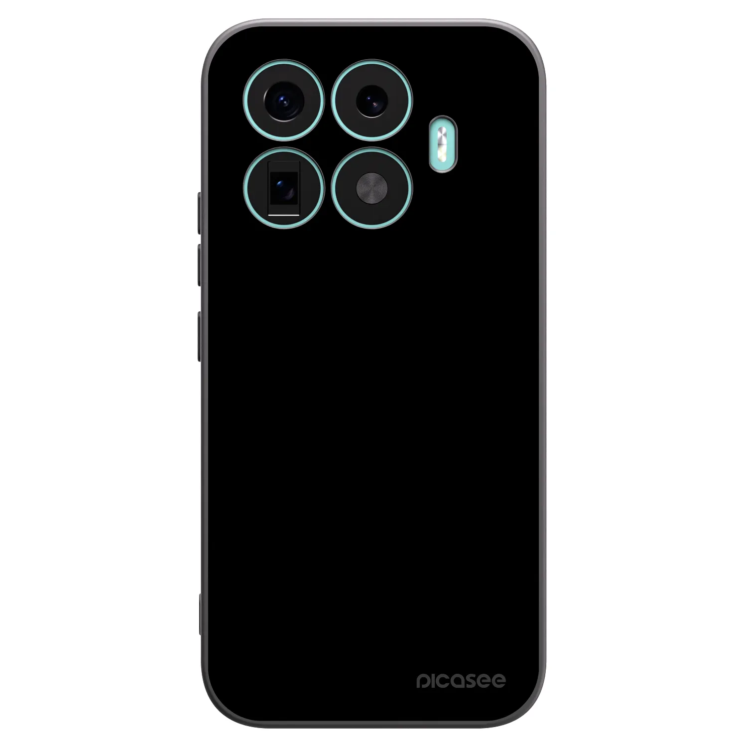 Picasee silikonowe czarne etui na Xiaomi 17T - Black Bliss