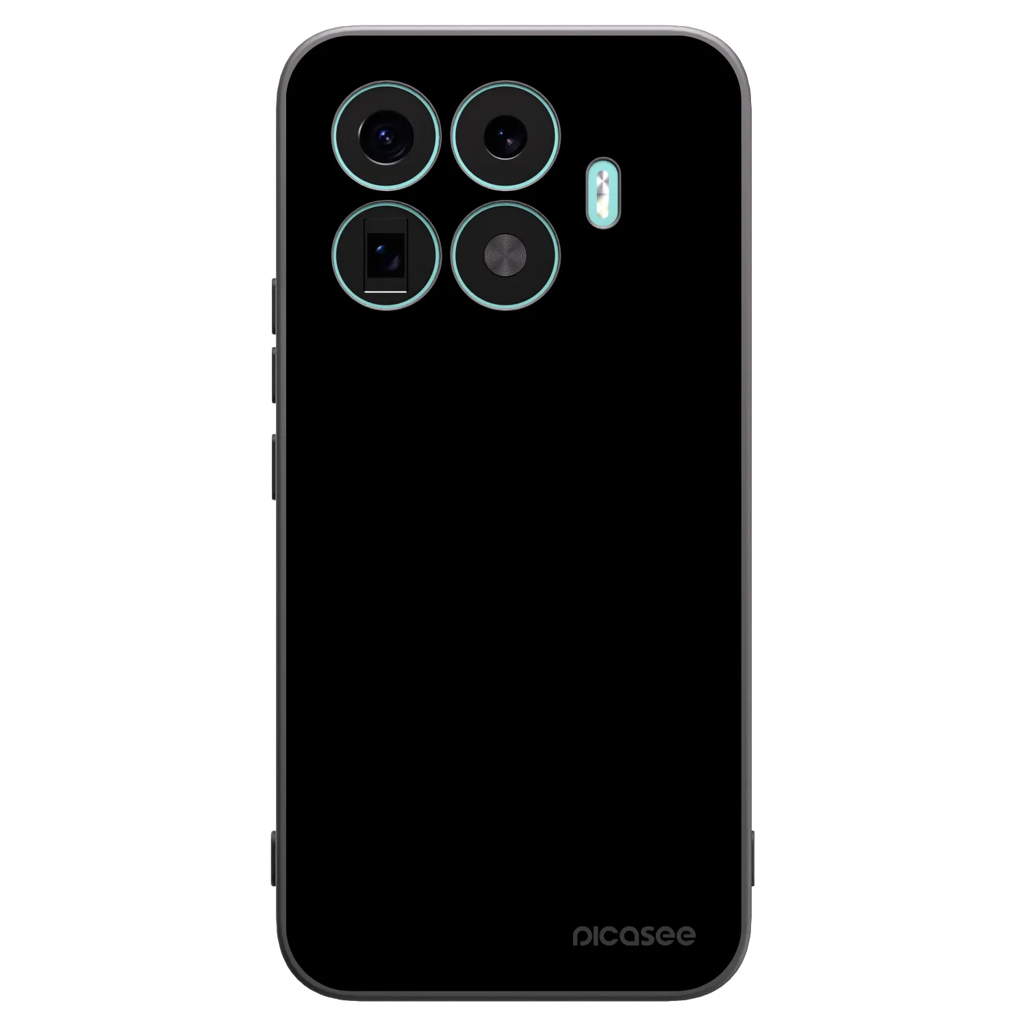 Picasee silikonowe czarne etui na Xiaomi 17T Pro - Black Bliss
