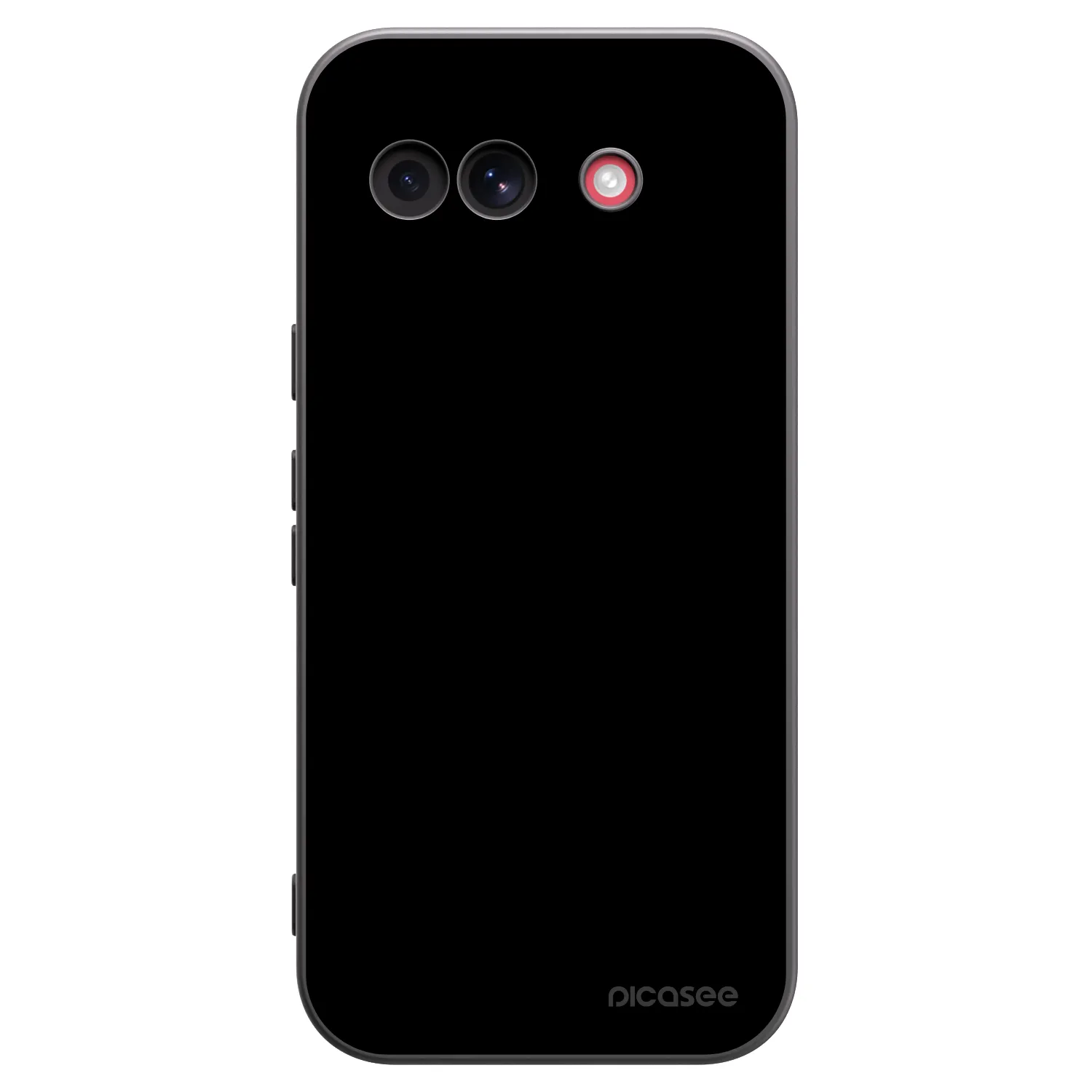 Picasee silikonowe czarne etui na Google Pixel 10a - Black Bliss