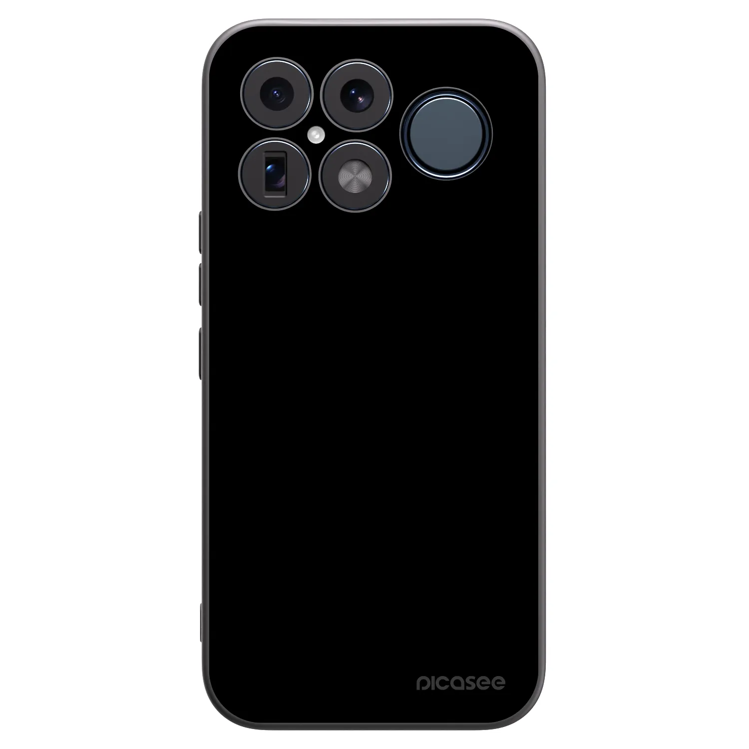 Picasee silikonowe czarne etui na Xiaomi Poco F8 Ultra - Black Bliss