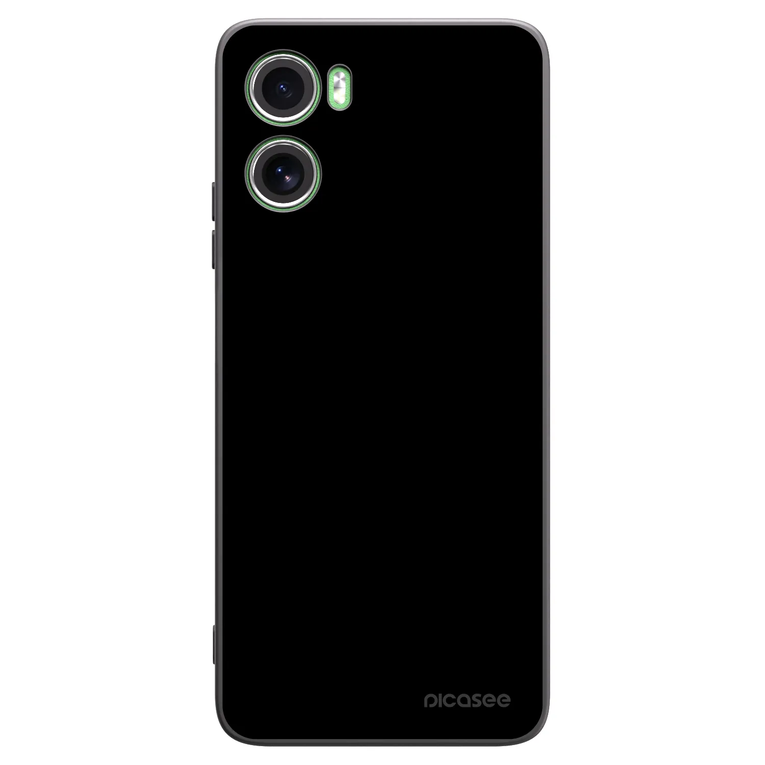 Picasee silikonowe czarne etui na Motorola Moto G06 - Black Bliss