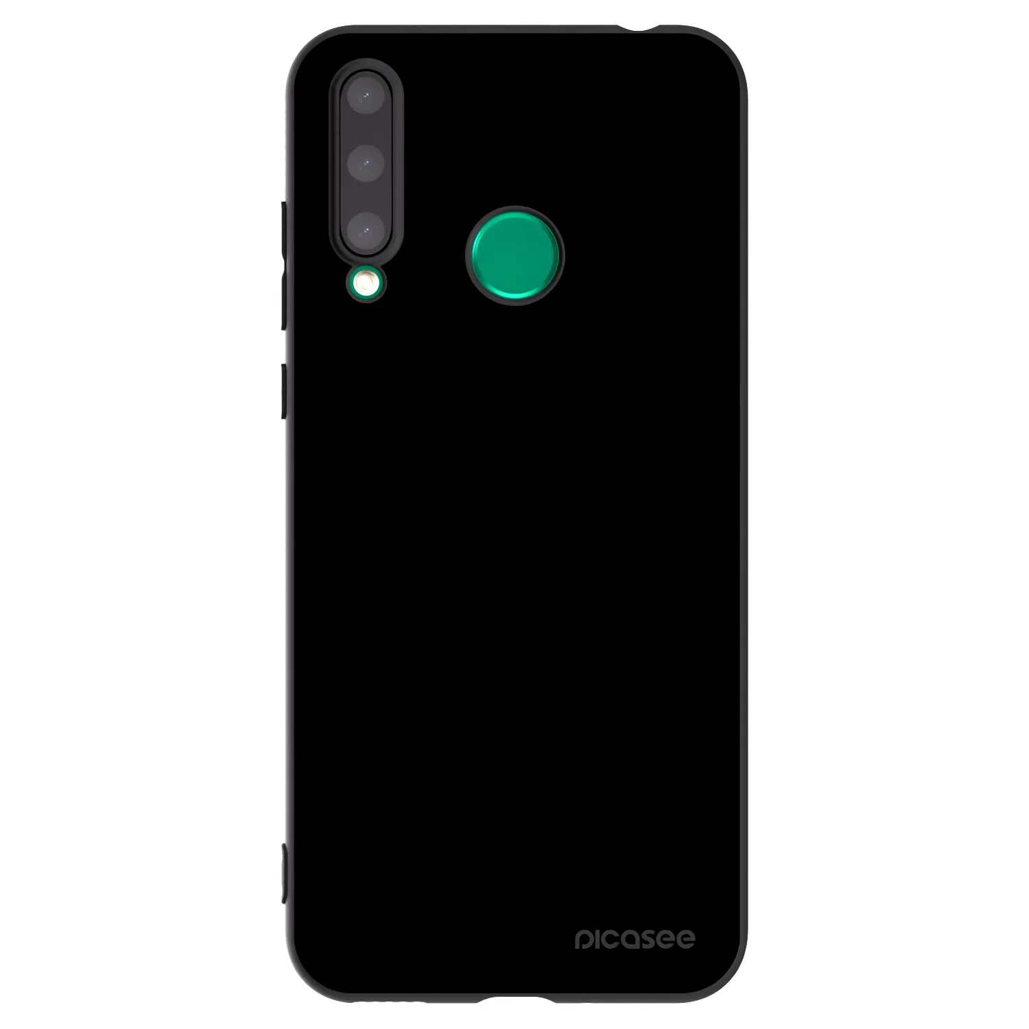 Picasee silikonowe czarne etui na Honor 20 Lite - Black Bliss