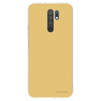 Picasee silikonowe przeźroczyste etui na Xiaomi Redmi 9 - Canary Crystal