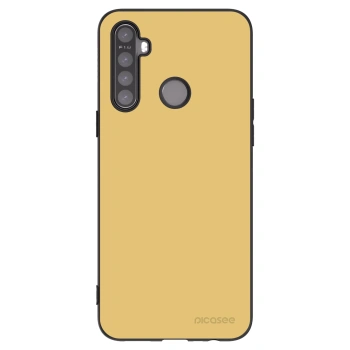 Picasee silikonowe czarne etui na Realme 5 - Canary Crystal