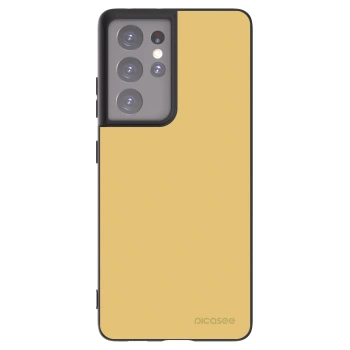 Picasee silikonowe czarne etui na Samsung Galaxy S21 Ultra 5G G998B - Canary Crystal