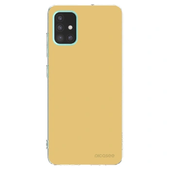 Picasee silikonowe przeźroczyste etui na Samsung Galaxy M31s - Canary Crystal