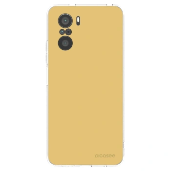 Picasee silikonowe przeźroczyste etui na Xiaomi Poco F3 - Canary Crystal