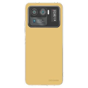 Picasee silikonowe przeźroczyste etui na Xiaomi Mi 11 Ultra - Canary Crystal