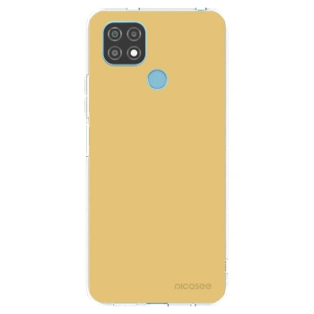 Picasee silikonowe przeźroczyste etui na Realme C21 - Canary Crystal