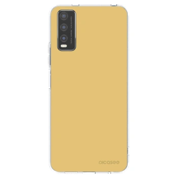 Picasee silikonowe przeźroczyste etui na Vivo Y20s - Canary Crystal
