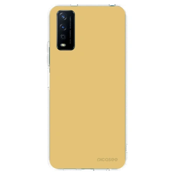 Picasee silikonowe przeźroczyste etui na Vivo Y11s - Canary Crystal