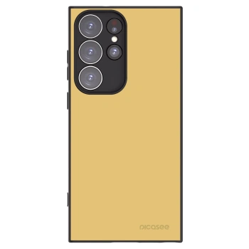 Picasee silikonowe czarne etui na Samsung Galaxy S23 Ultra 5G - Canary Crystal