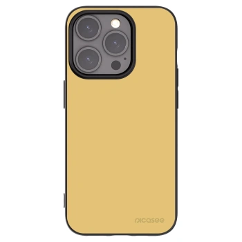 Picasee silikonowe czarne etui na Apple iPhone 15 Pro - Canary Crystal