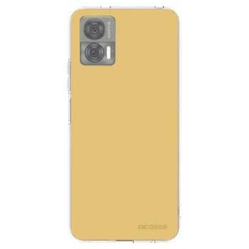 Picasee silikonowe przeźroczyste etui na Motorola Edge 30 Neo - Canary Crystal