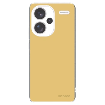 Picasee silikonowe przeźroczyste etui na Xiaomi Redmi Note 13 Pro+ 5G - Canary Crystal