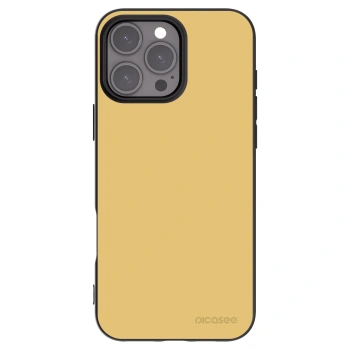 Picasee silikonowe czarne etui na Apple iPhone 16 Pro Max - Canary Crystal