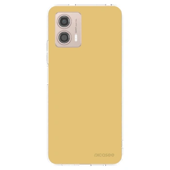 Picasee silikonowe przeźroczyste etui na Motorola Moto G53 5G - Canary Crystal