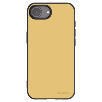 Picasee silikonowe czarne etui na Apple iPhone 16e - Canary Crystal