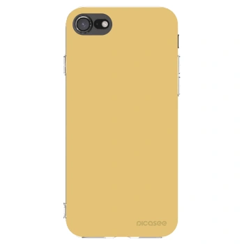 Picasee silikonowe przeźroczyste etui na Apple iPhone 7 - Canary Crystal