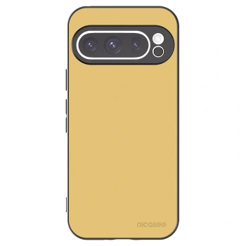 Picasee silikonowe czarne etui na Google Pixel 9 Pro - Canary Crystal