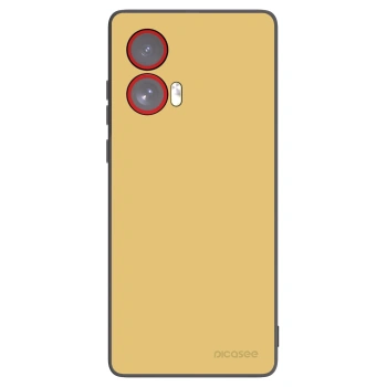 Picasee silikonowe czarne etui na Motorola Edge 50 Fusion - Canary Crystal