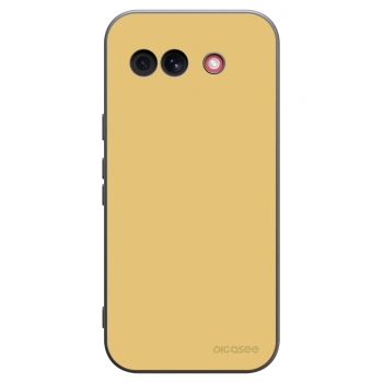 Picasee silikonowe czarne etui na Google Pixel 10a - Canary Crystal