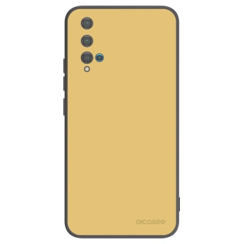 Picasee silikonowe czarne etui na Huawei Nova 5T - Canary Crystal
