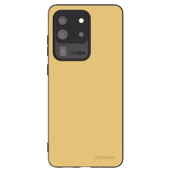Picasee silikonowe czarne etui na Samsung Galaxy S20 Ultra 5G G988F - Canary Crystal