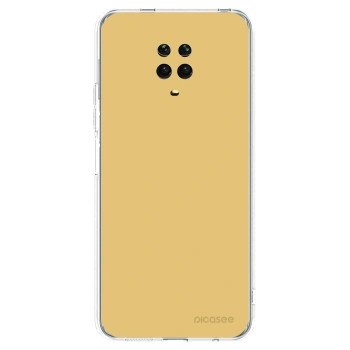 Picasee silikonowe przeźroczyste etui na Xiaomi Redmi Note 9 Pro - Canary Crystal