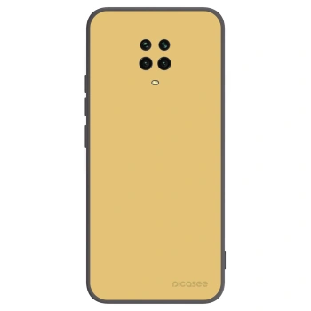 Picasee silikonowe czarne etui na Xiaomi Redmi Note 9 Pro - Canary Crystal