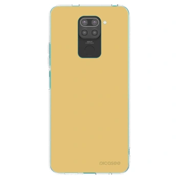 Picasee silikonowe czarne etui na Xiaomi Redmi Note 9 - Canary Crystal