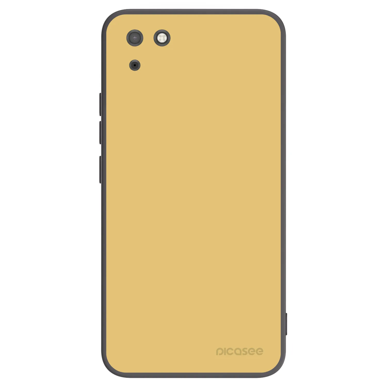 Picasee silikonowe czarne etui na Huawei Y5P - Canary Crystal