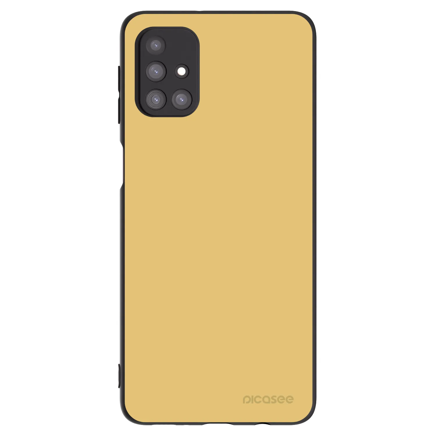 Picasee silikonowe czarne etui na Samsung Galaxy M31s - Canary Crystal