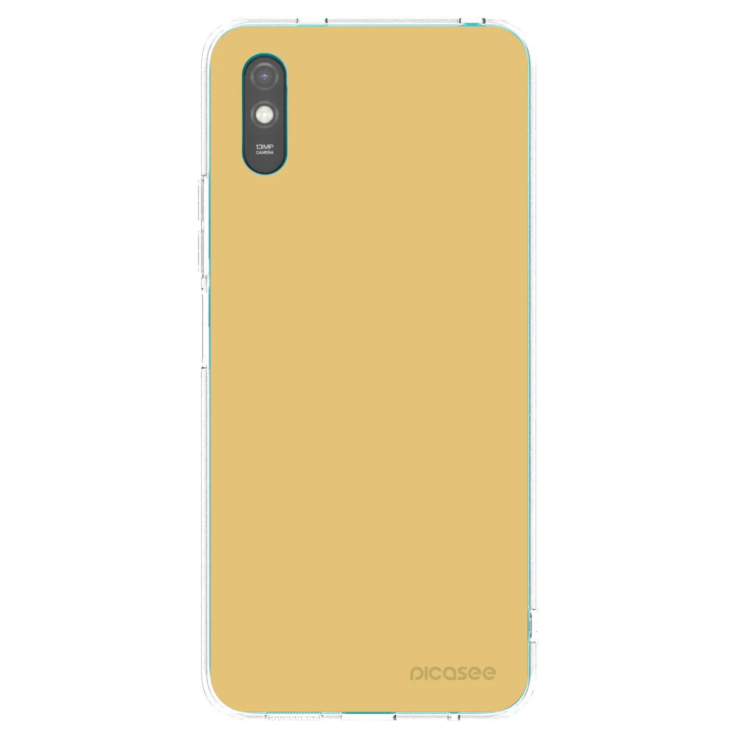 Picasee silikonowe przeźroczyste etui na Xiaomi Redmi 9A - Canary Crystal
