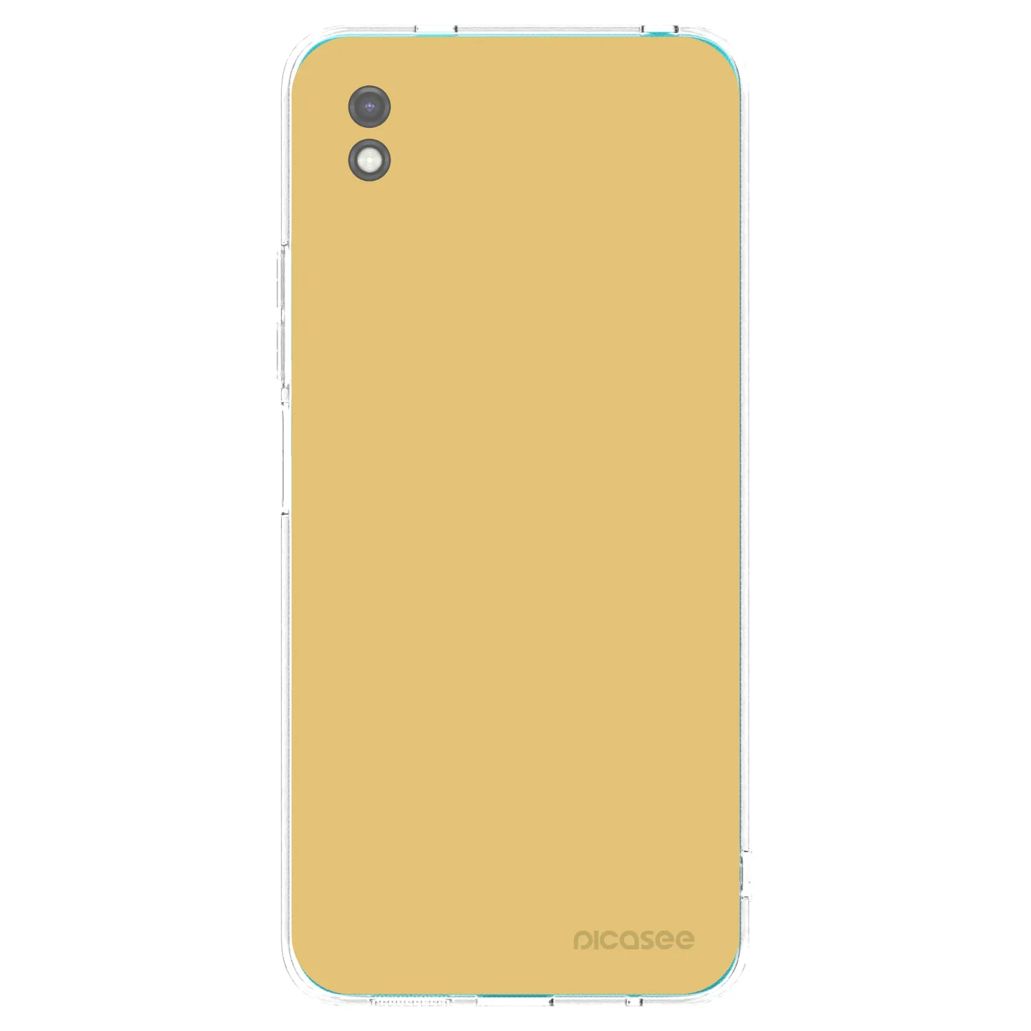 Picasee silikonowe czarne etui na Xiaomi Redmi 9A - Canary Crystal