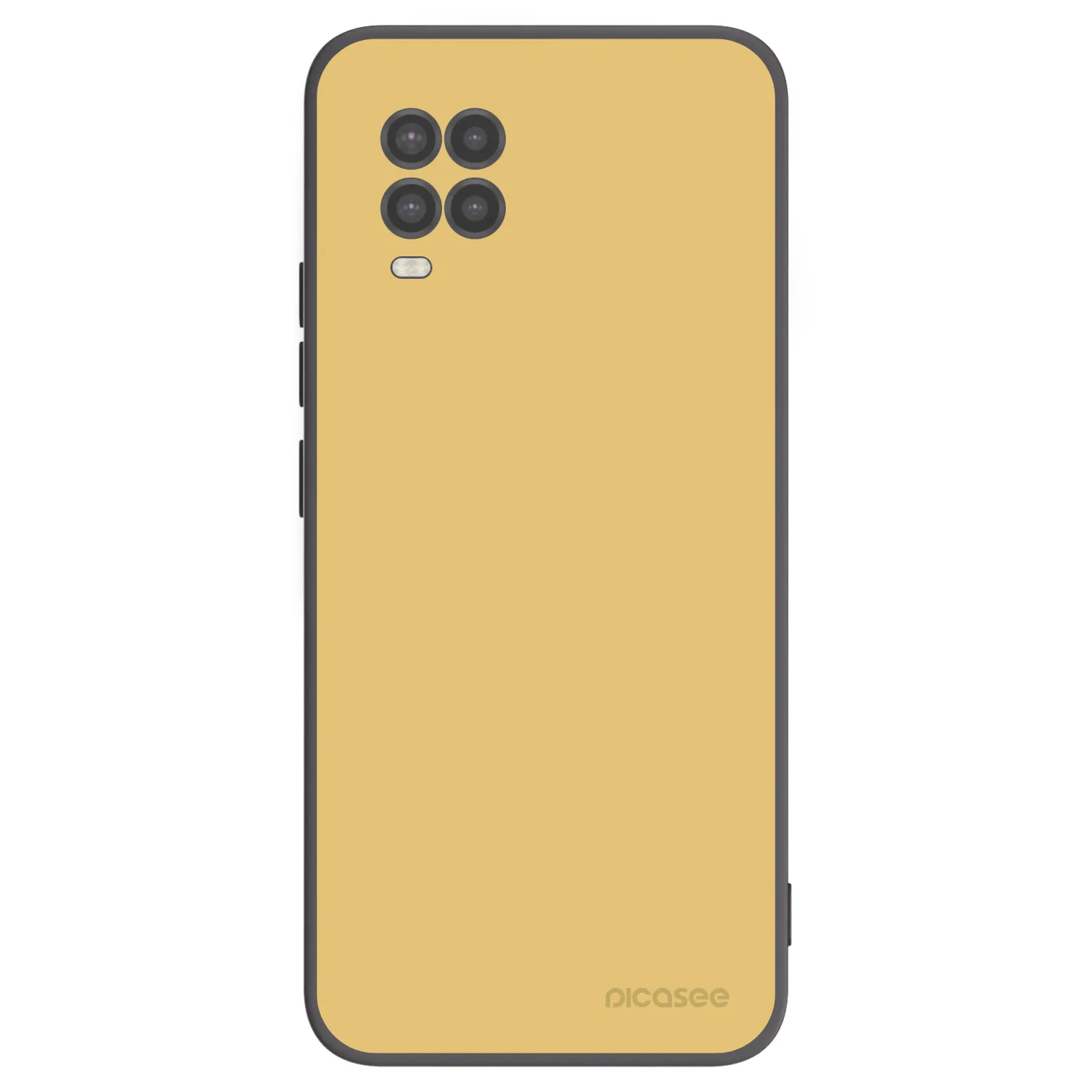 Picasee silikonowe czarne etui na Xiaomi Mi 10 Lite - Canary Crystal