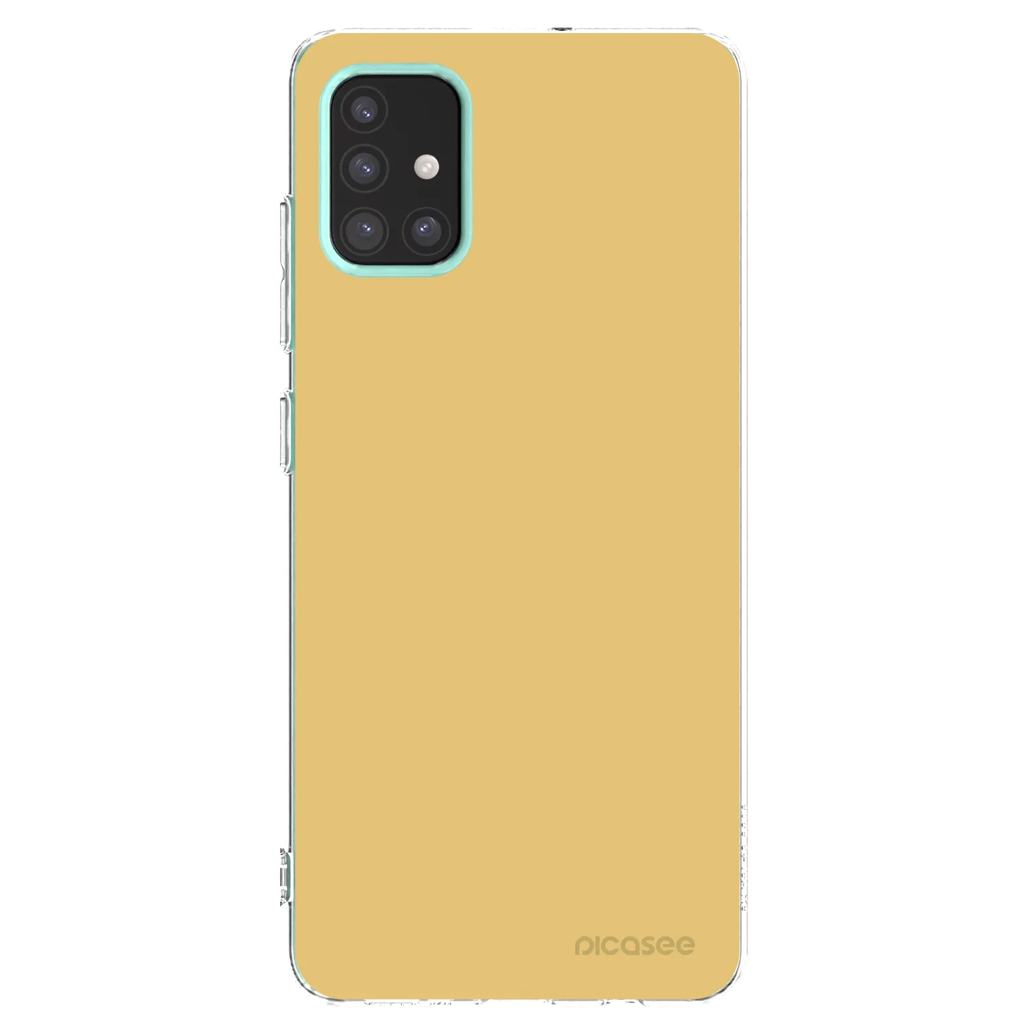 Picasee silikonowe przeźroczyste etui na Samsung Galaxy M31s - Canary Crystal