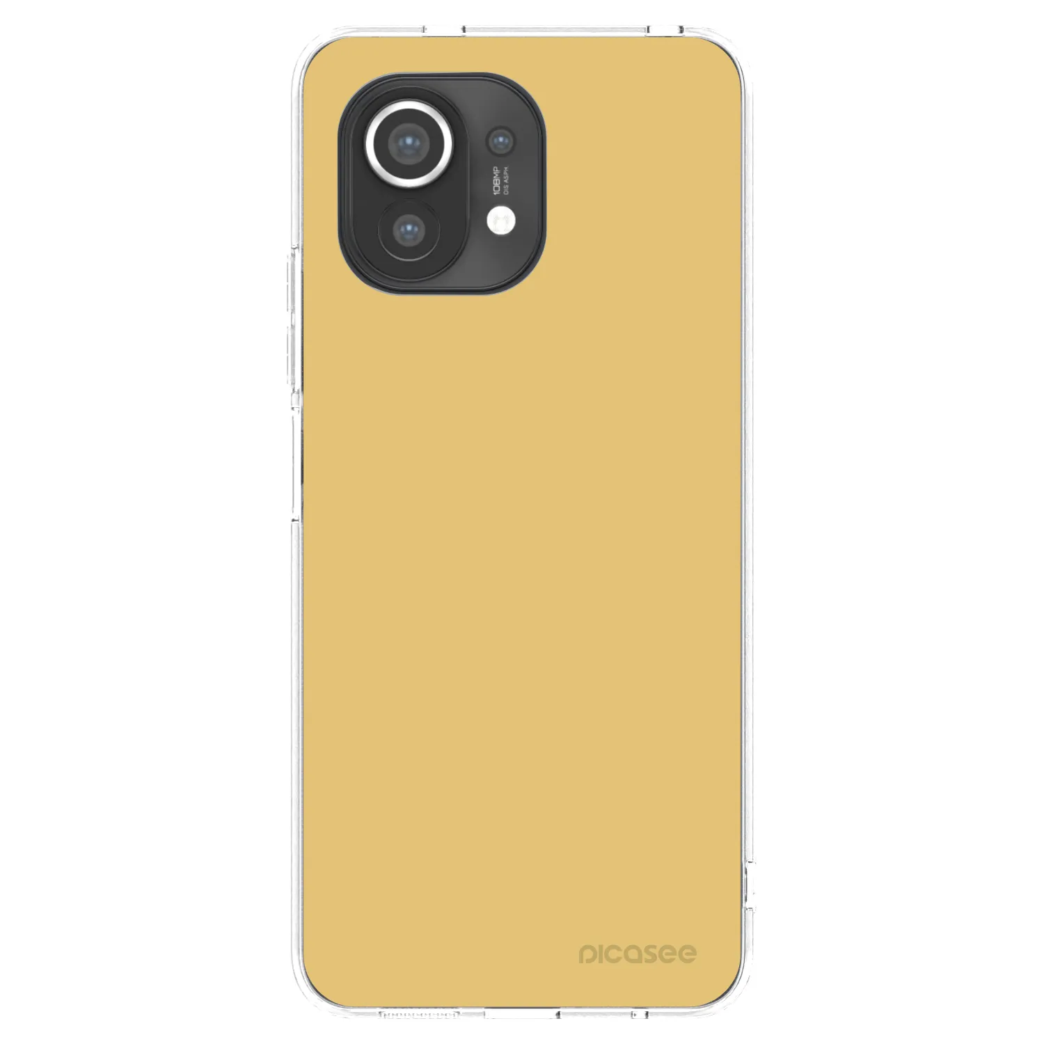 Picasee silikonowe przeźroczyste etui na Xiaomi Mi 11 - Canary Crystal