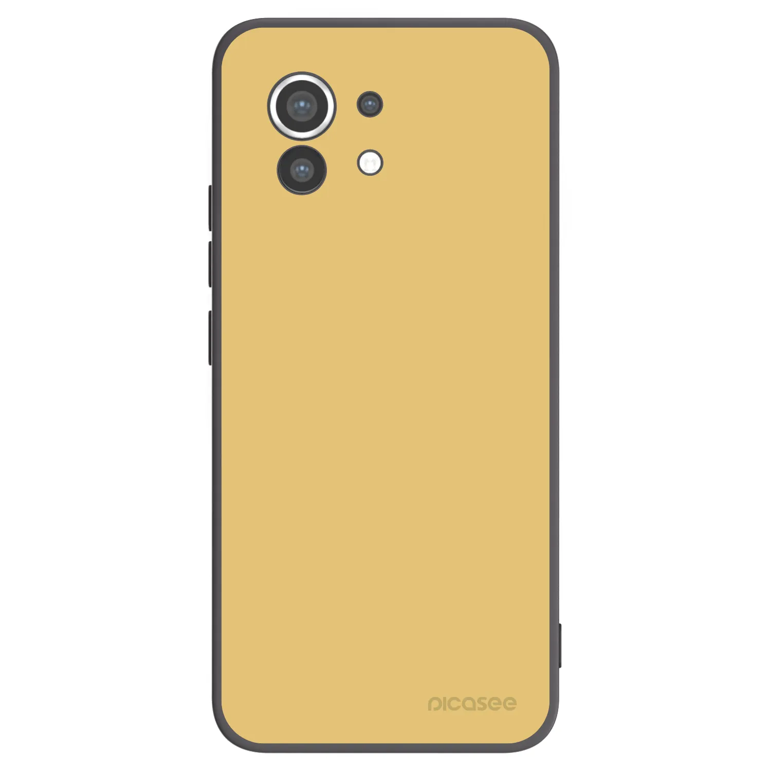 Picasee silikonowe czarne etui na Xiaomi Mi 11 - Canary Crystal