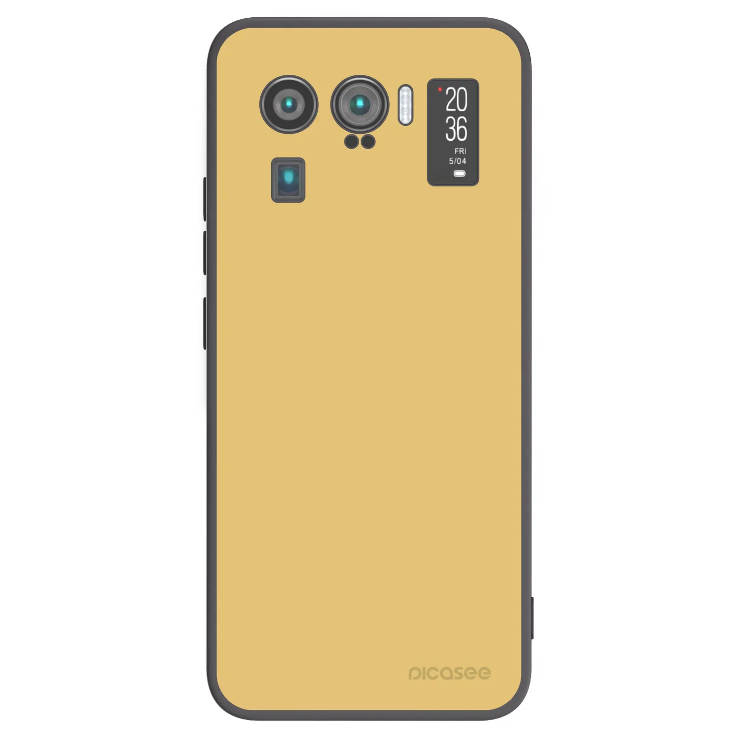 Picasee silikonowe czarne etui na Xiaomi Mi 11 Ultra - Canary Crystal