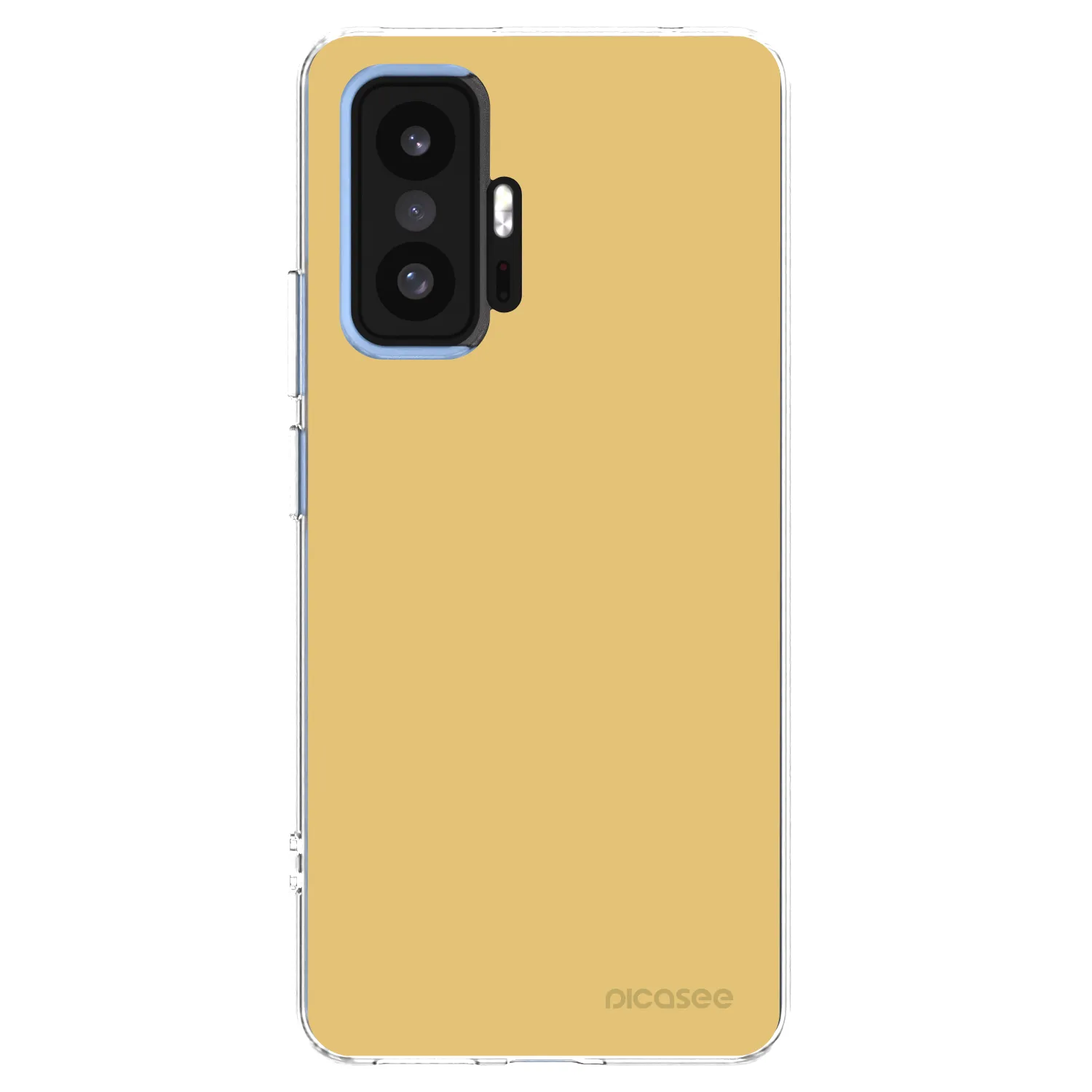 Picasee silikonowe przeźroczyste etui na Xiaomi 11T - Canary Crystal