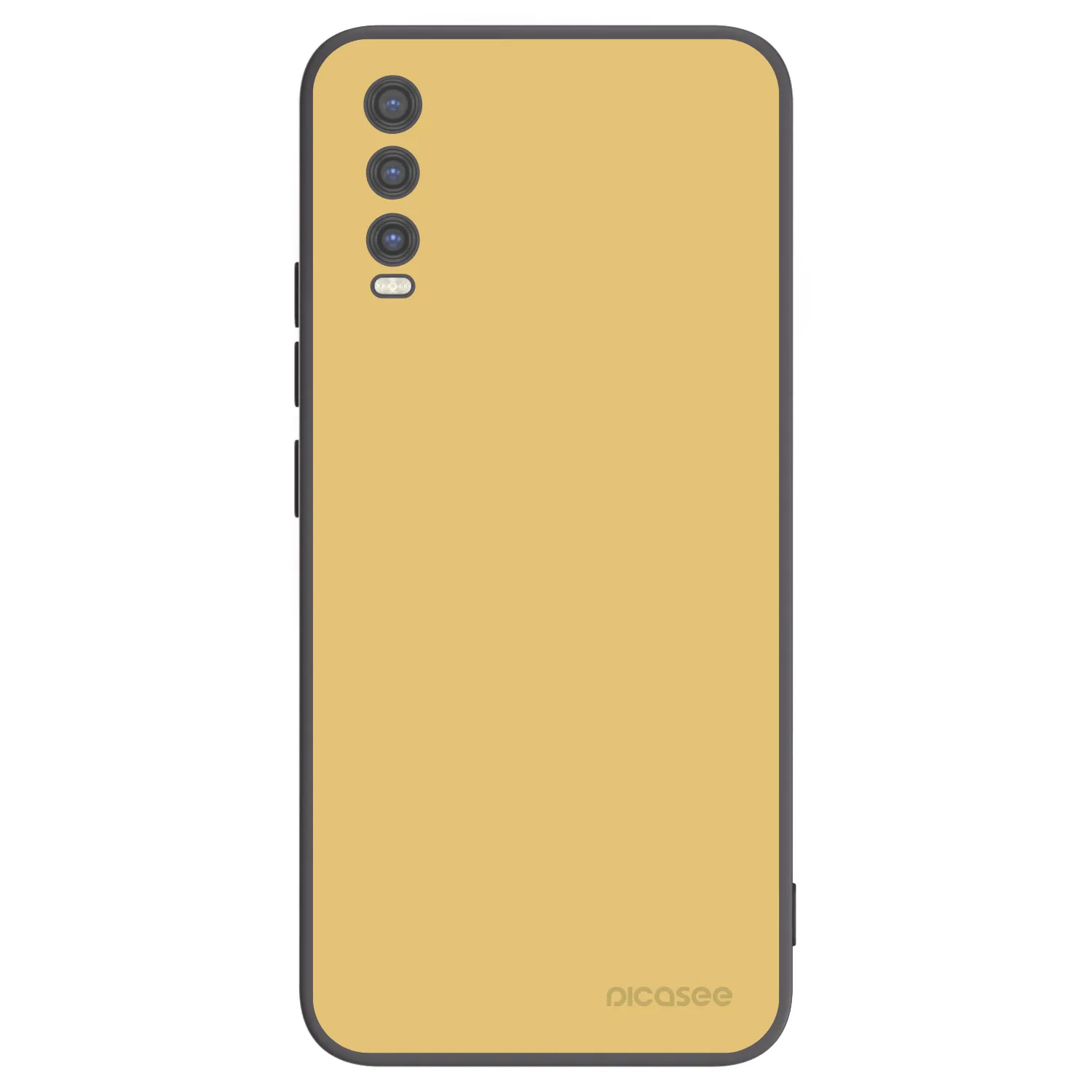Picasee silikonowe czarne etui na Vivo Y20s - Canary Crystal