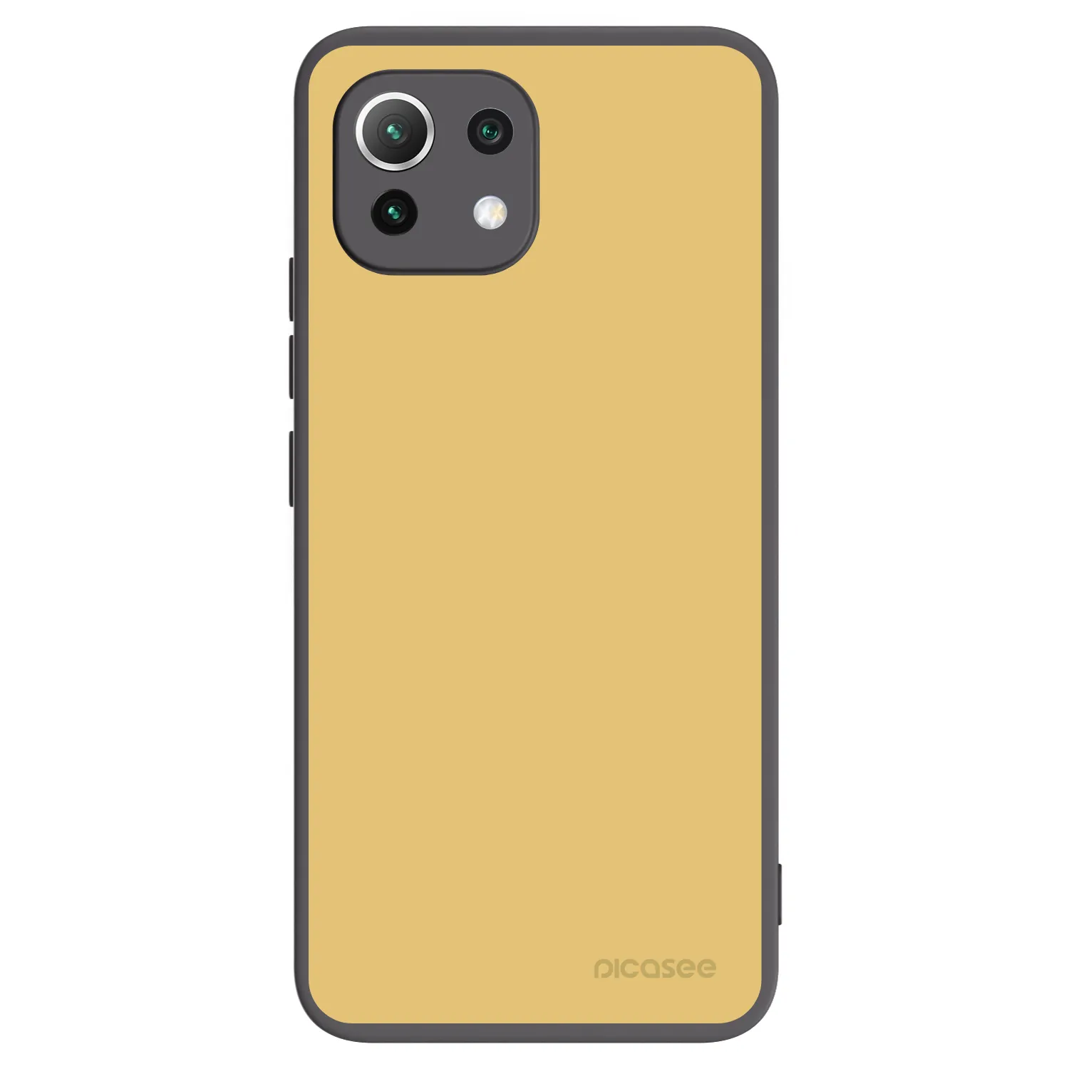 Picasee silikonowe czarne etui na Xiaomi 11 Lite 5G NE - Canary Crystal