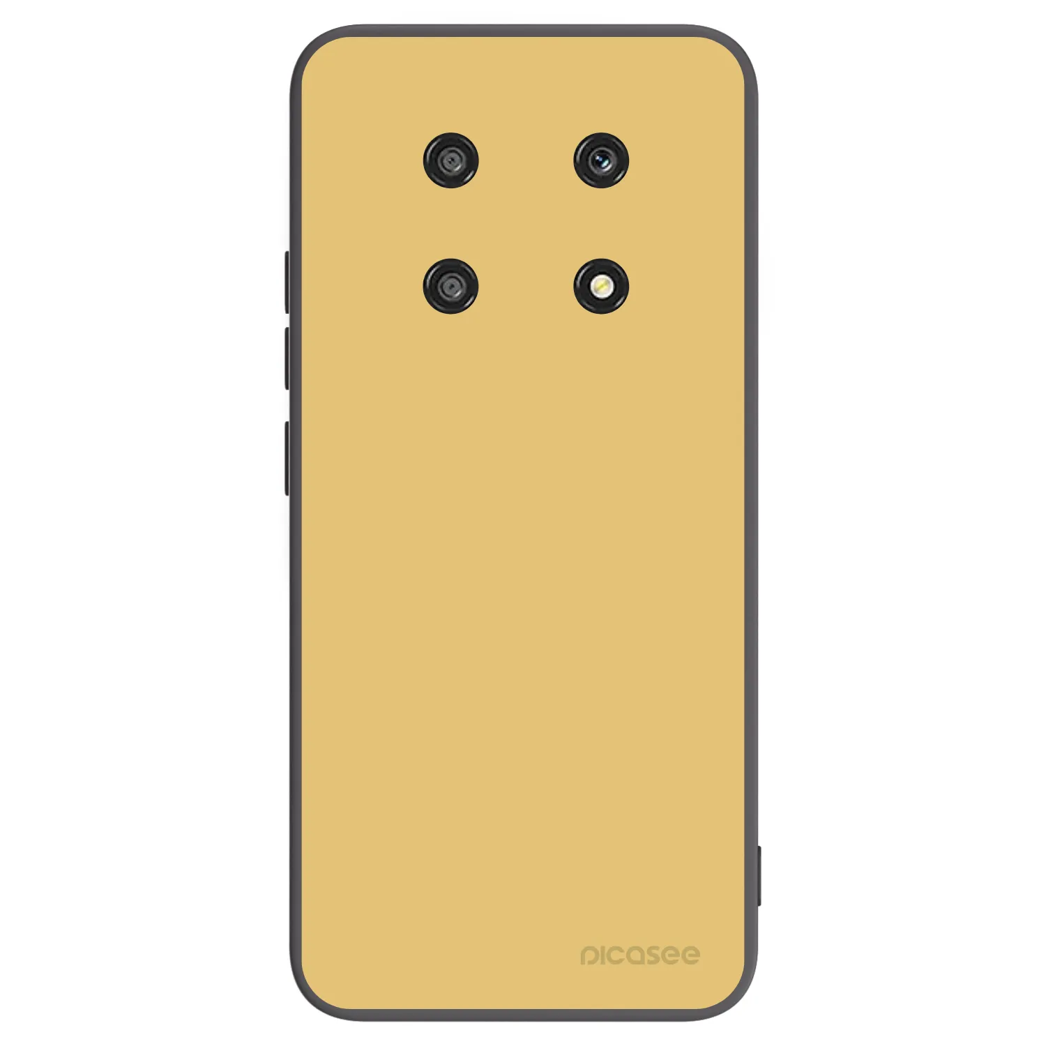 Picasee silikonowe czarne etui na Honor Magic4 Lite 5G - Canary Crystal
