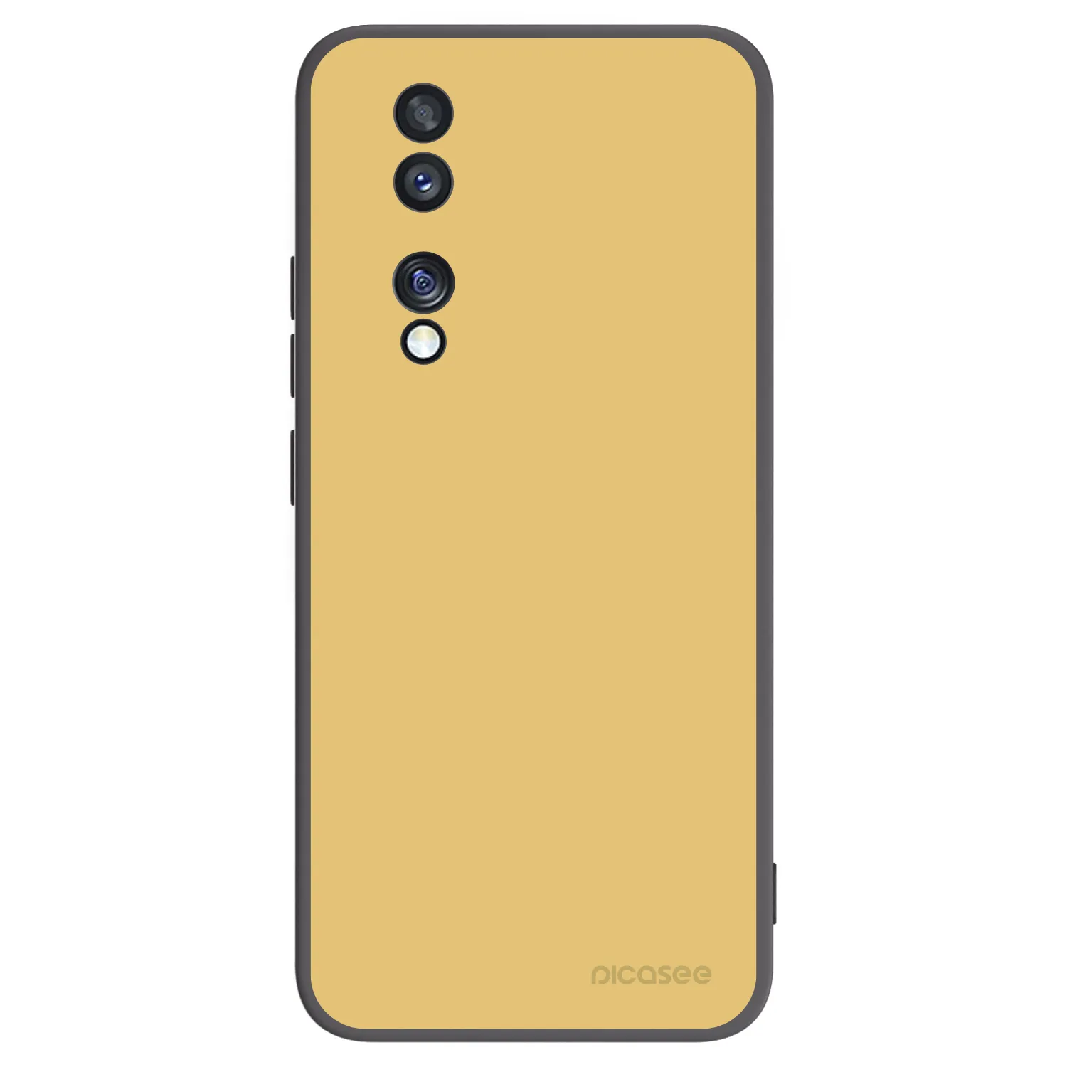 Picasee silikonowe czarne etui na Honor 70 - Canary Crystal