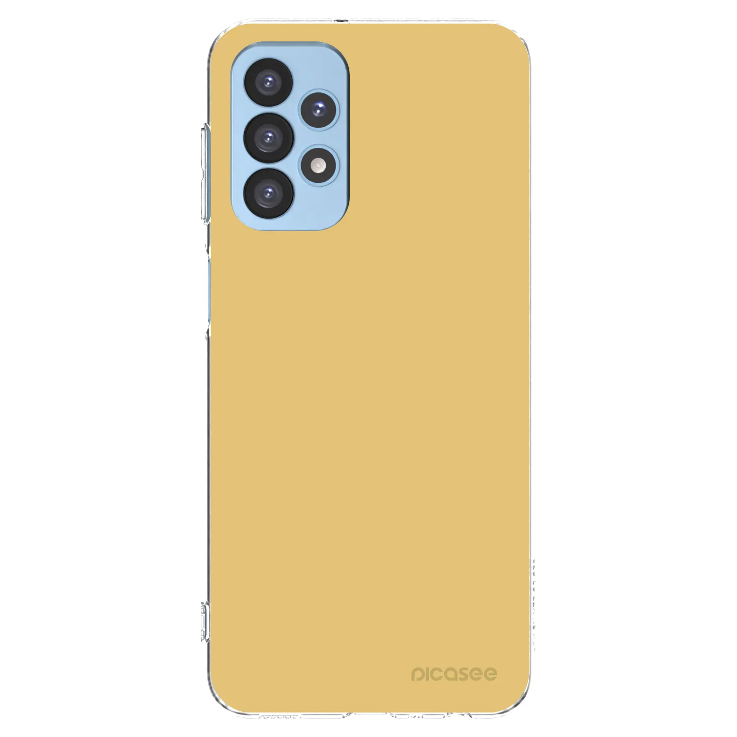 Picasee silikonowe przeźroczyste etui na Samsung Galaxy A23 A235F 4G - Canary Crystal