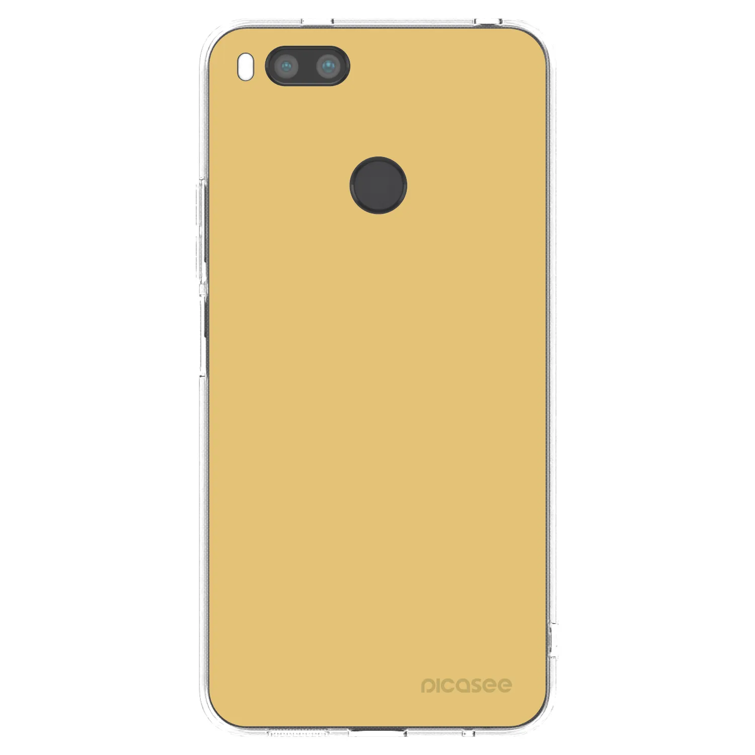 Picasee silikonowe przeźroczyste etui na Xiaomi Redmi A1 - Canary Crystal