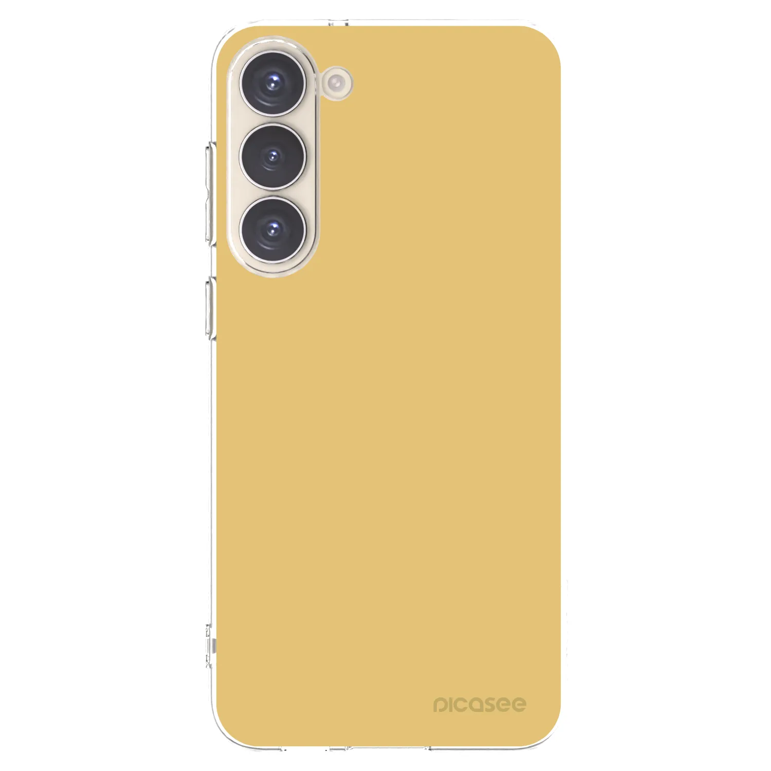 Picasee silikonowe przeźroczyste etui na Samsung Galaxy S23+ 5G - Canary Crystal