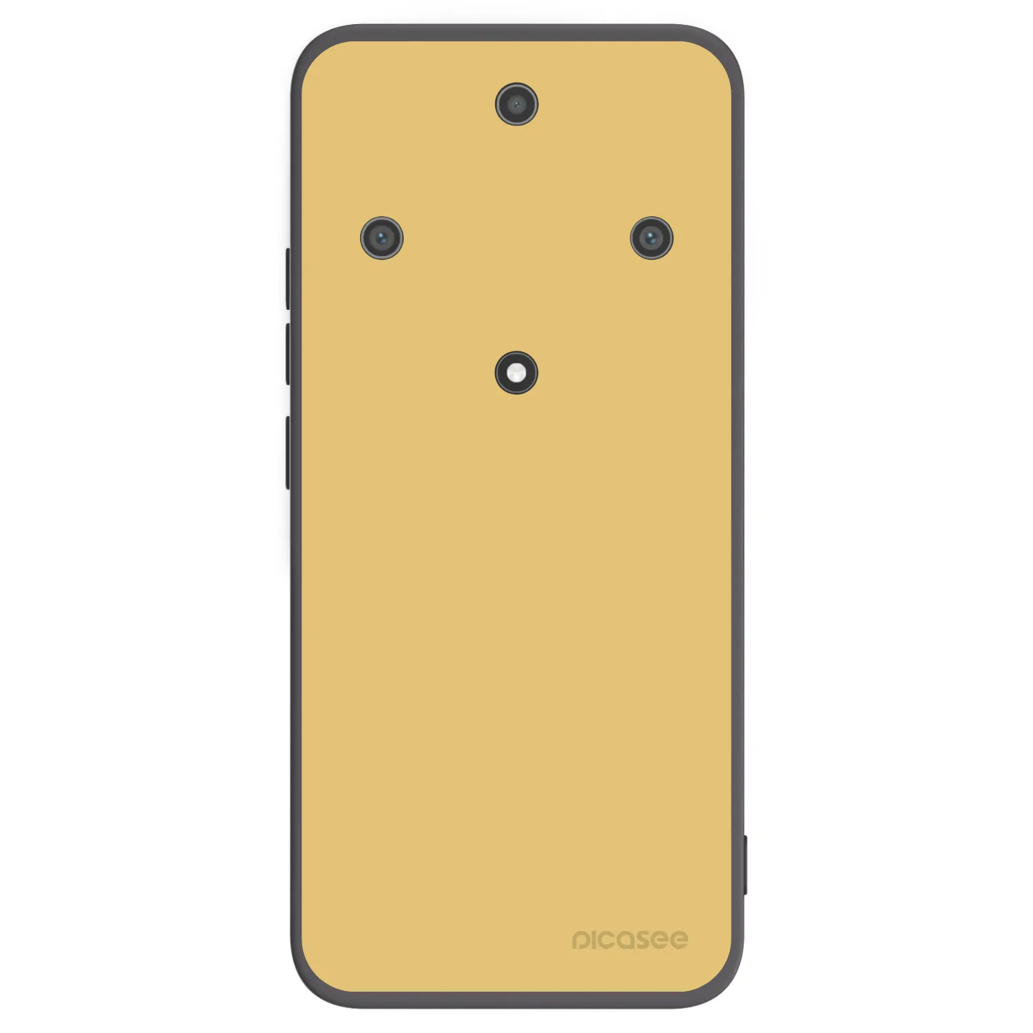 Picasee silikonowe czarne etui na Honor Magic5 Lite 5G - Canary Crystal