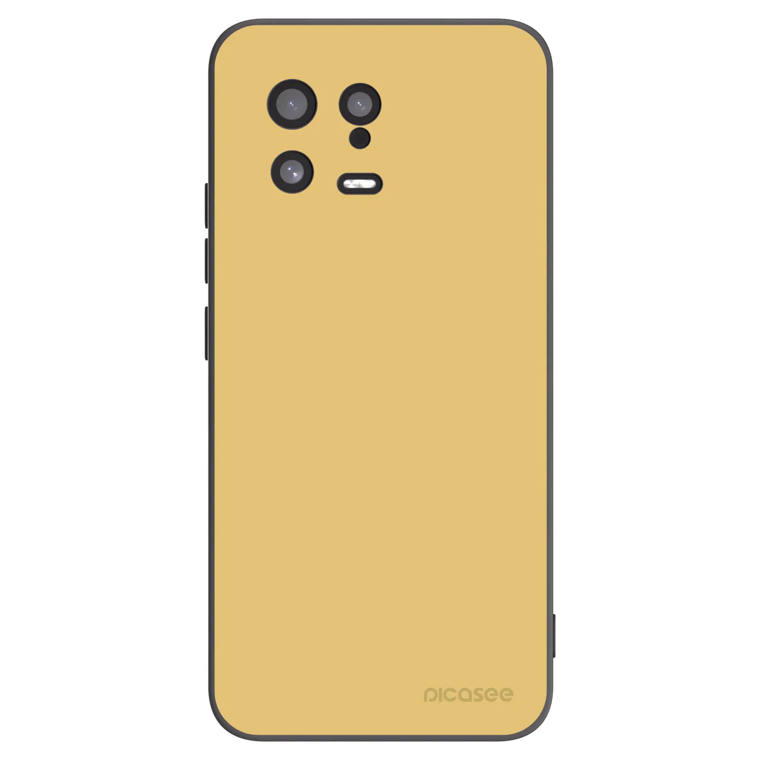Picasee silikonowe czarne etui na Xiaomi 13 - Canary Crystal